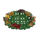 Fruit basket by Vallauris stamped Heny France, vintage