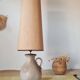Large vintage ceramic lamp Scheurich Germany