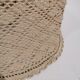 Vintage crochet lampshade