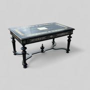 Large Italian center table or desk attributed to Ferdinand