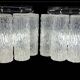 Pair of Venini Tronchi wall lights by Toni Zucherri, Italy 1970