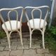 Pair of Baumann chairs made of curved wood