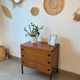 Vintage chest of drawers from the 1960s.