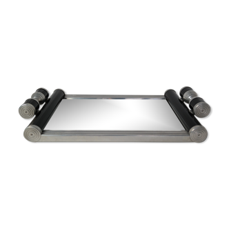 Art deco mirror tray