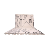 Handmade traditional carpet 250cm x 150cm Moroccan