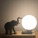 Lampe éléphant art déco