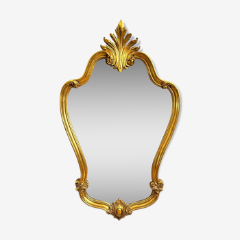 Louis XV style gilded wood mirror - 445001