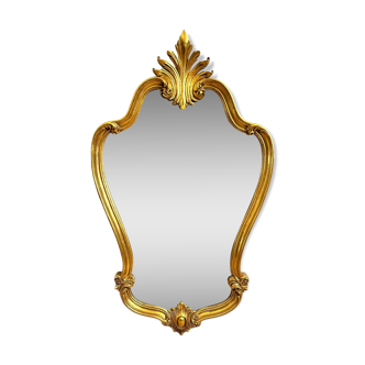 Miroir  en bois doré de style Louis XV - 445001