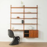 Cado | poul cadovius classic shelving system, 1950s, teak veneer