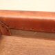 Table basse en cuir vintage