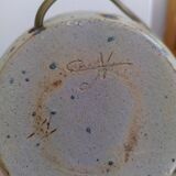 Sandstone ball lamp base
