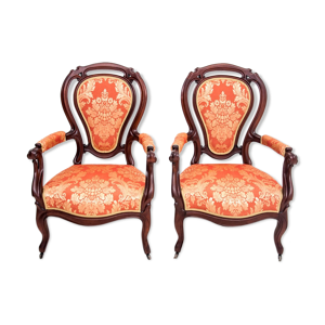 deux fauteuils vintage