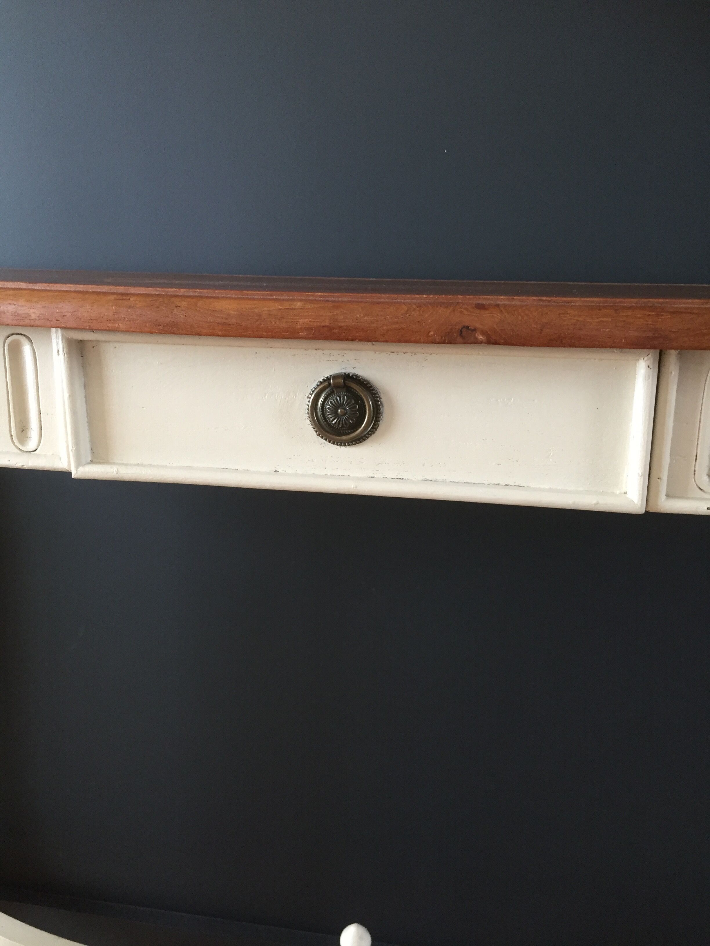 Teak console