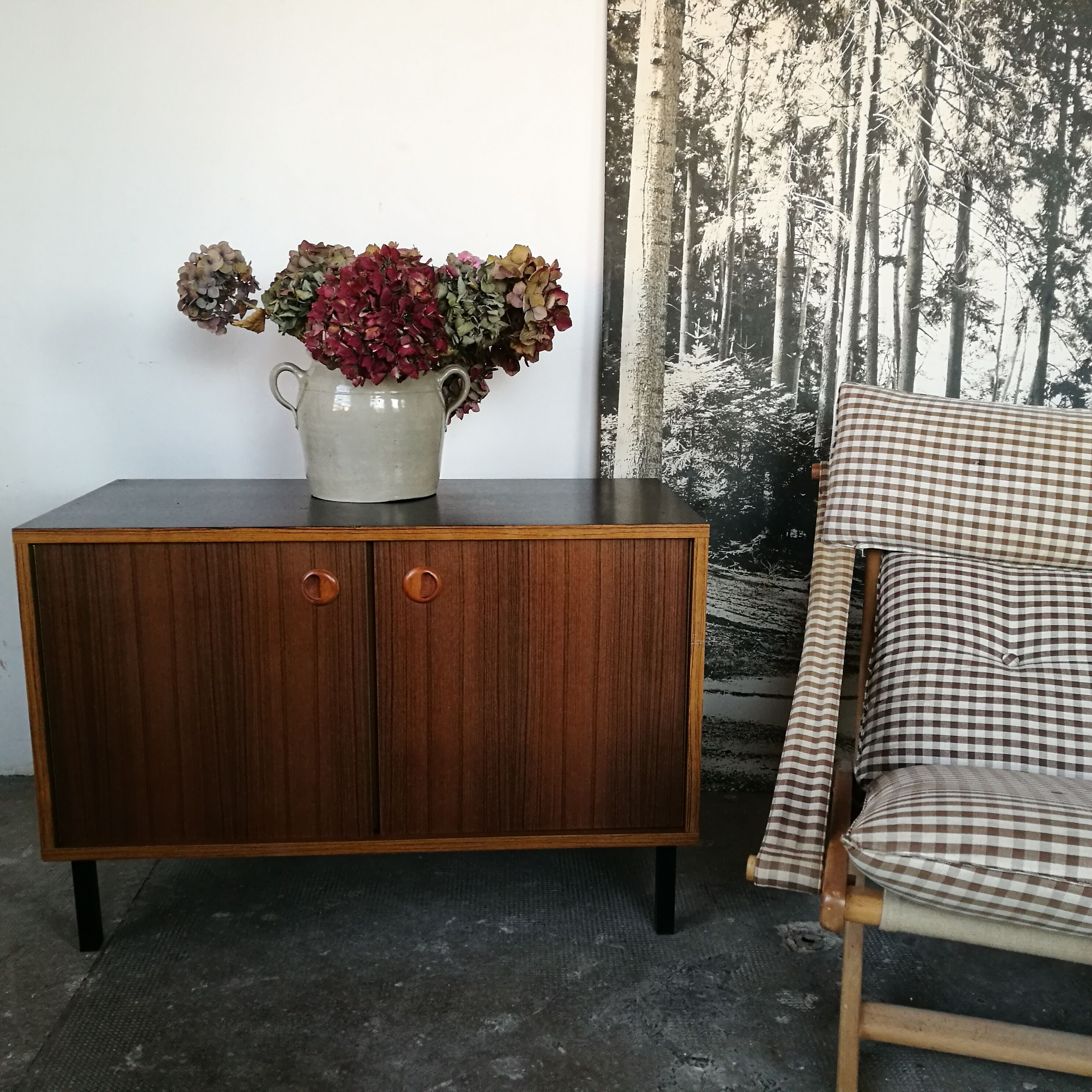 Vintage low furniture