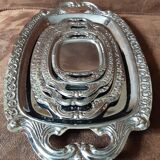 Set of 5 metal trays