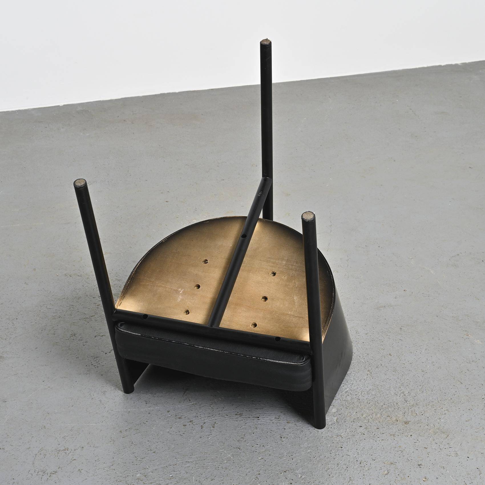Suite de six fauteuils Costes par Philippe Starck, circa 1984