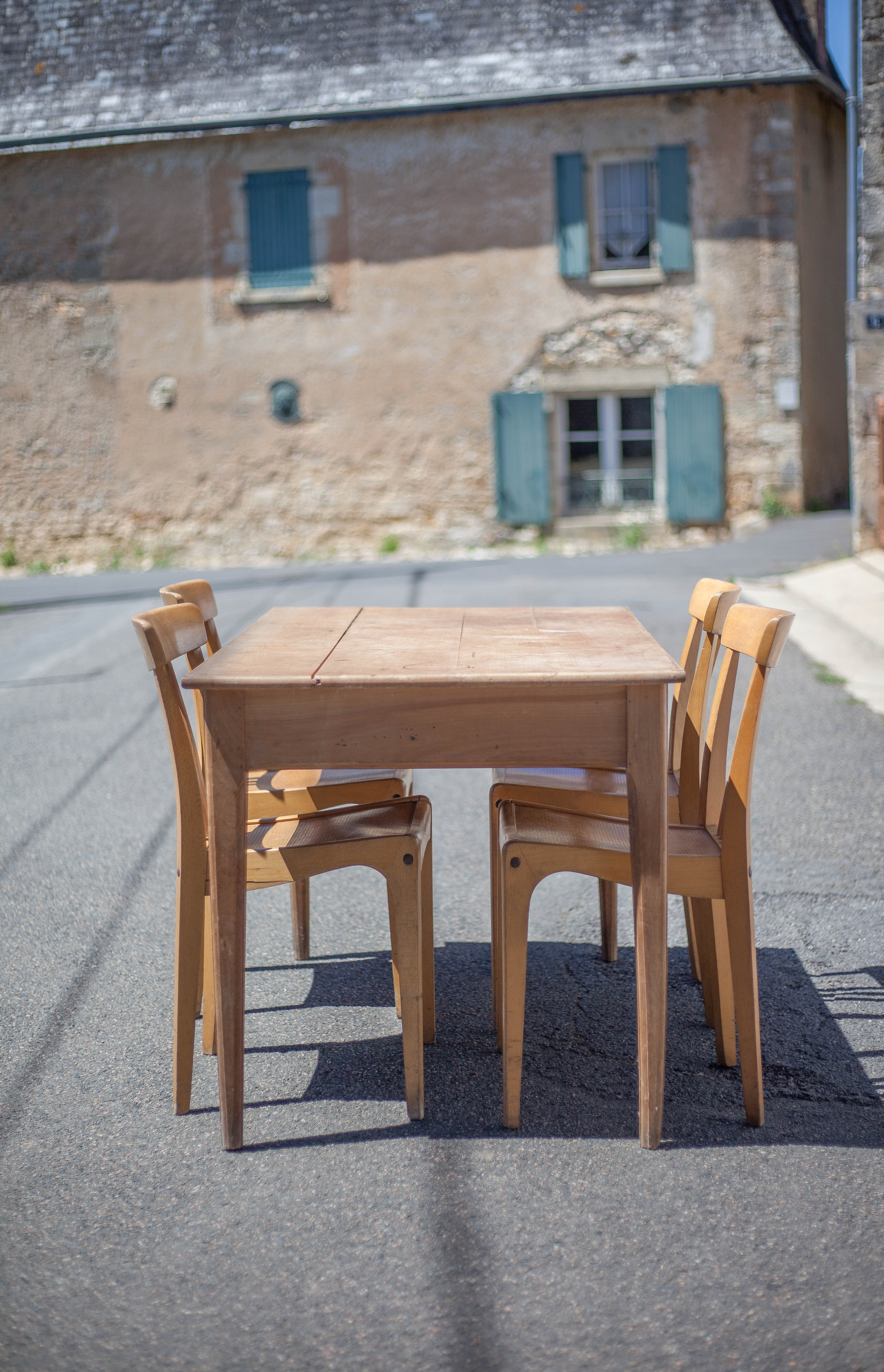 Set of 4 Stella Luterma chairs