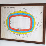 Map of the Parc des Princes