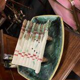Ceramic asparagus dish 1950