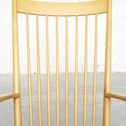 Vintage J16 Rocking Chair by Hans J. Wegner for FDB Møbler, 1960s