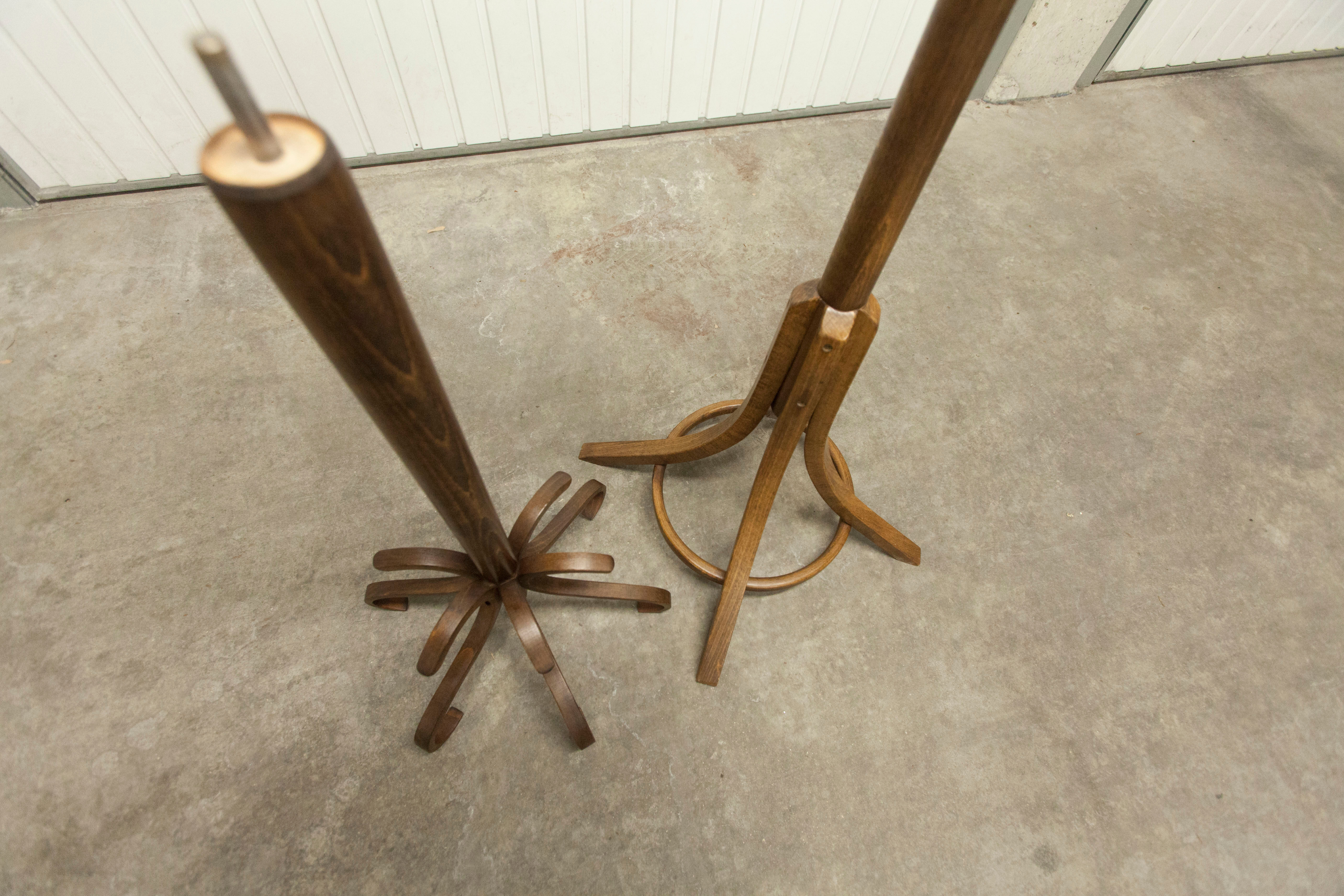 Baumann Parrot coat rack not stamped but belonging to a former factory worker