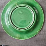 6 green slip plates