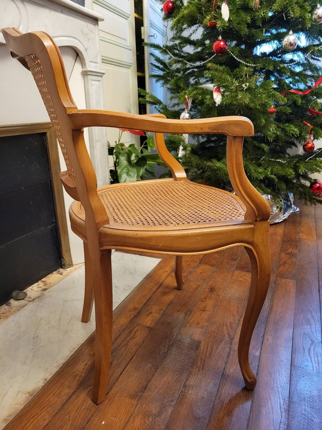 Louis XV cane chair