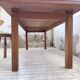 Oak farmhouse table 213-283cm with extension