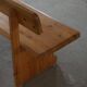 Banc de pin suédois du milieu du siècle, fabriqué par Carl Malmsten pour Karl Andersson &Söner, années 1960
