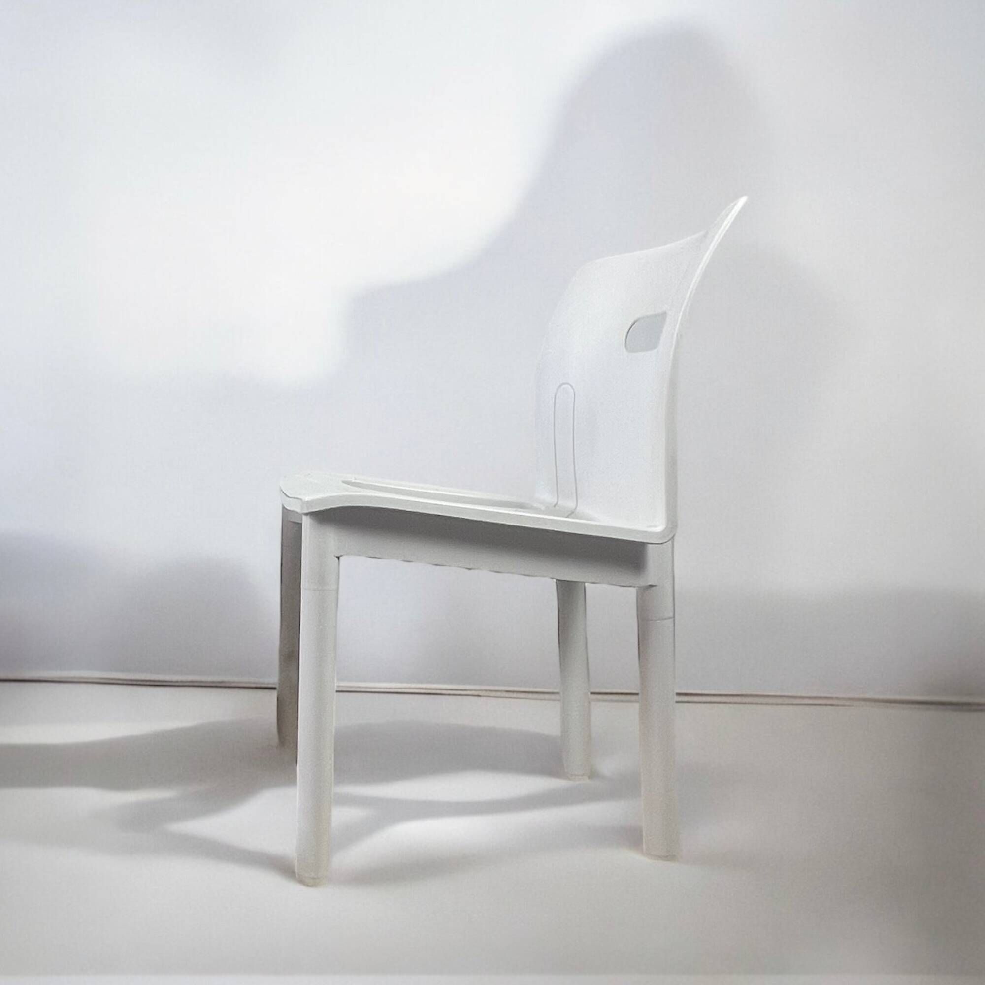 Vintage Dining Chair 4870 by Anna Castelli Ferrieri for Kartell, 1980s