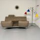 De Sede ds 140 grey 2/3 seater sofa, vintage leather, 80s design