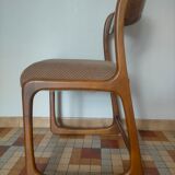 Scandinavian baumann sleigh chairs