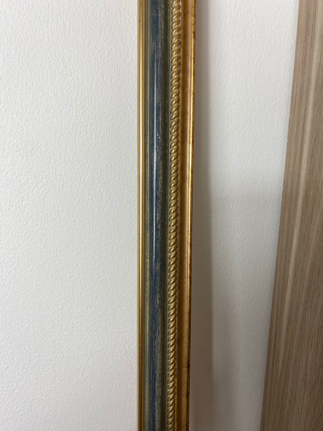 Large bicolor wooden frame