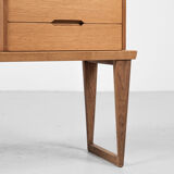 Bench in oak by Aksel Kjersgaard 1960s