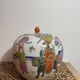 Ancient big ginger pot jar potiche chinese pink family 19th Qing dynasty