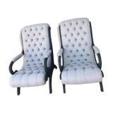 Victoria Chesterfields armchairs