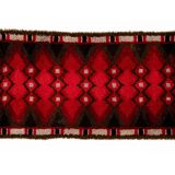 Scandinavian 20th century modern rya rug, 198 x 107 cm