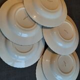 St Amand 6 hollow plates