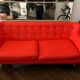 Orange sofa