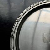 Vintage round service tray silver-plated Guy Degrenne