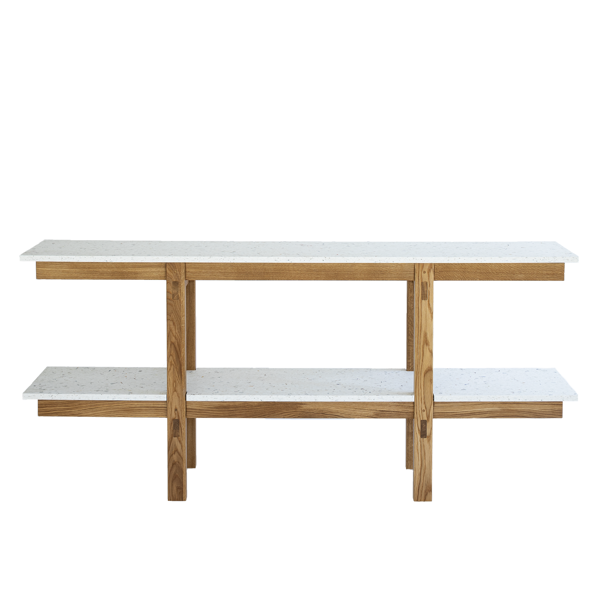 Enfilade Rinku oak and white recycled plastic