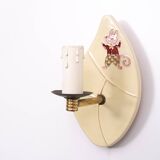 Ceramic children wall lamps, 1950s