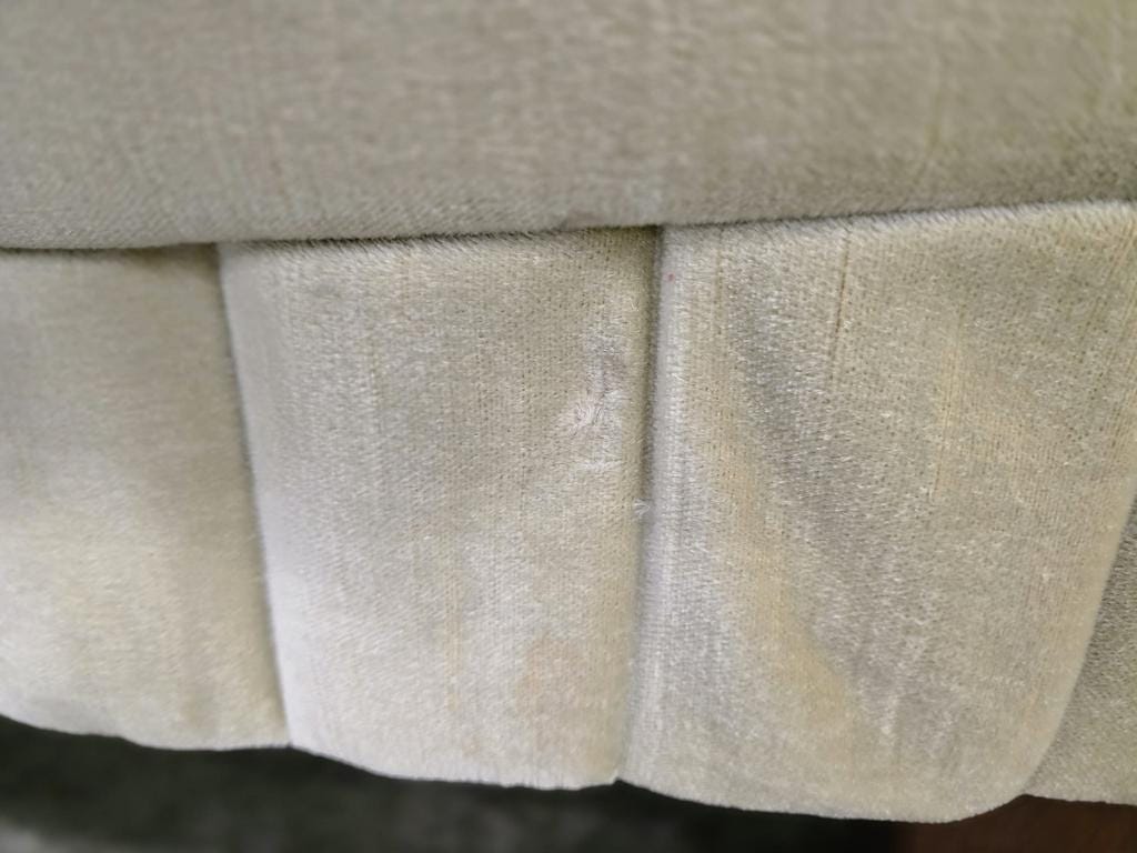 Vintage space age two-seater sofa