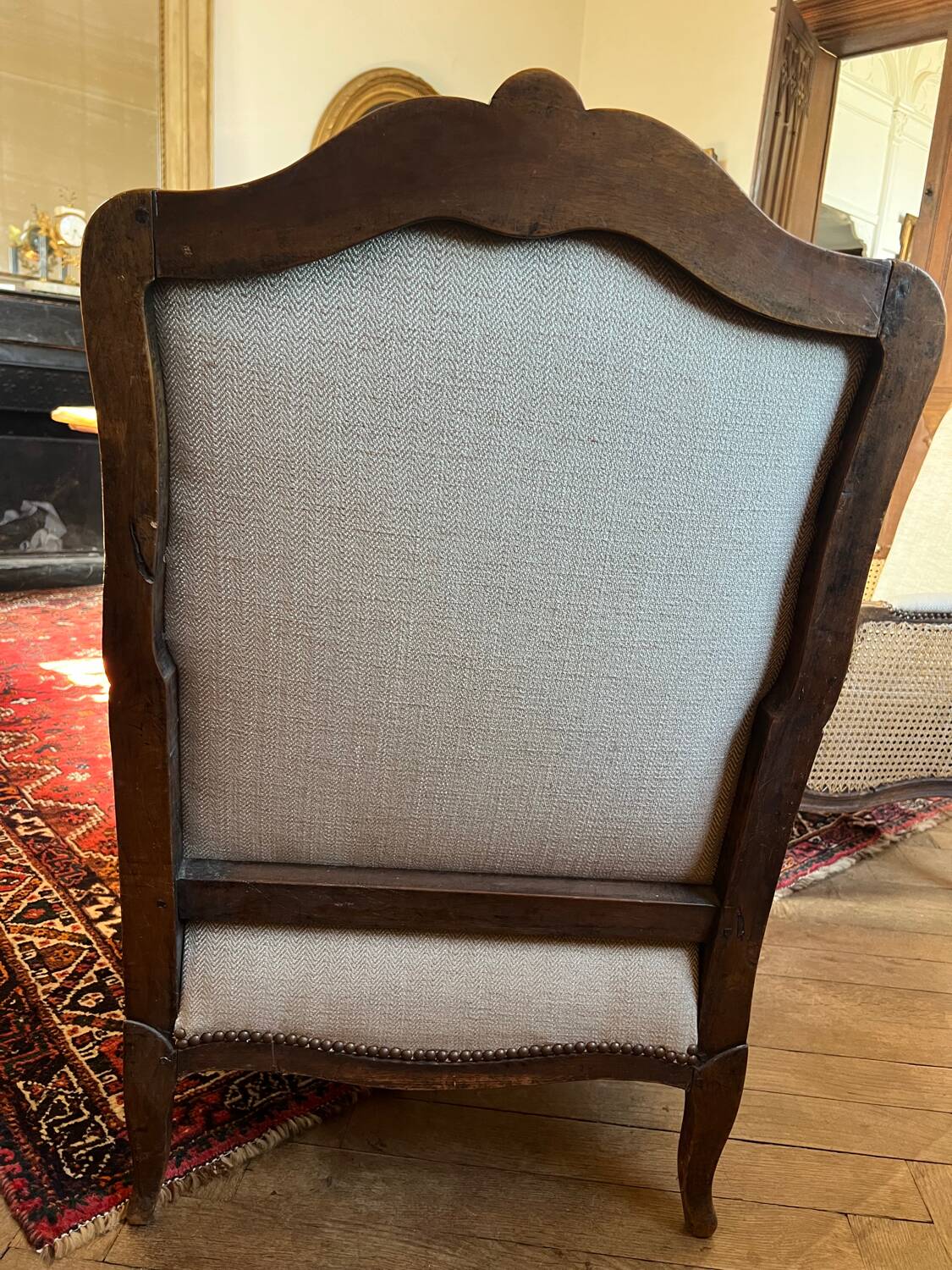 Pair of armchairs in XV style