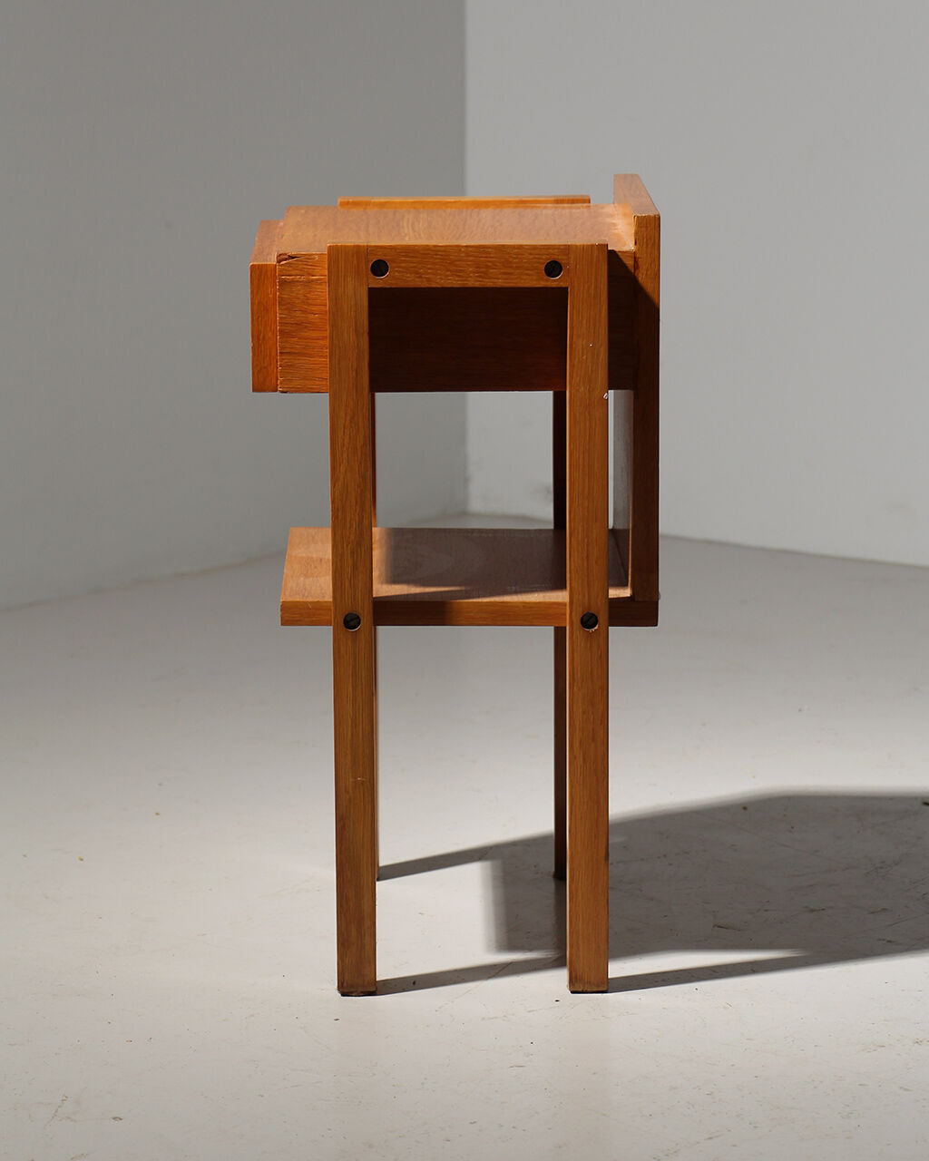 Vintage modernist bedside table
