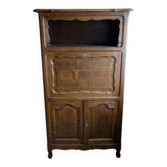 Old secretary with flap