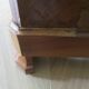 Rare - Pretty old chest of drawers with 4 drawers and 3 locks - In walnut - 1930