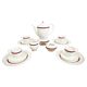 Fine porcelain tea service by Paloma Picasso for Villeroy & Boch.
