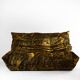 Togo 2-seater sofa Ligne Roset Mountain Tiger fabric by Dedar
