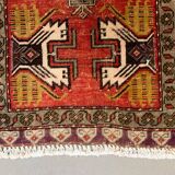 Petit tapis turc vintage 98x48 cm, short runner, tribal, shabby, mini tapis